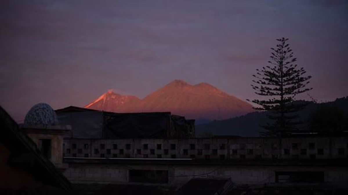 Volcán Fuego de Guatemala. Foto:EFE