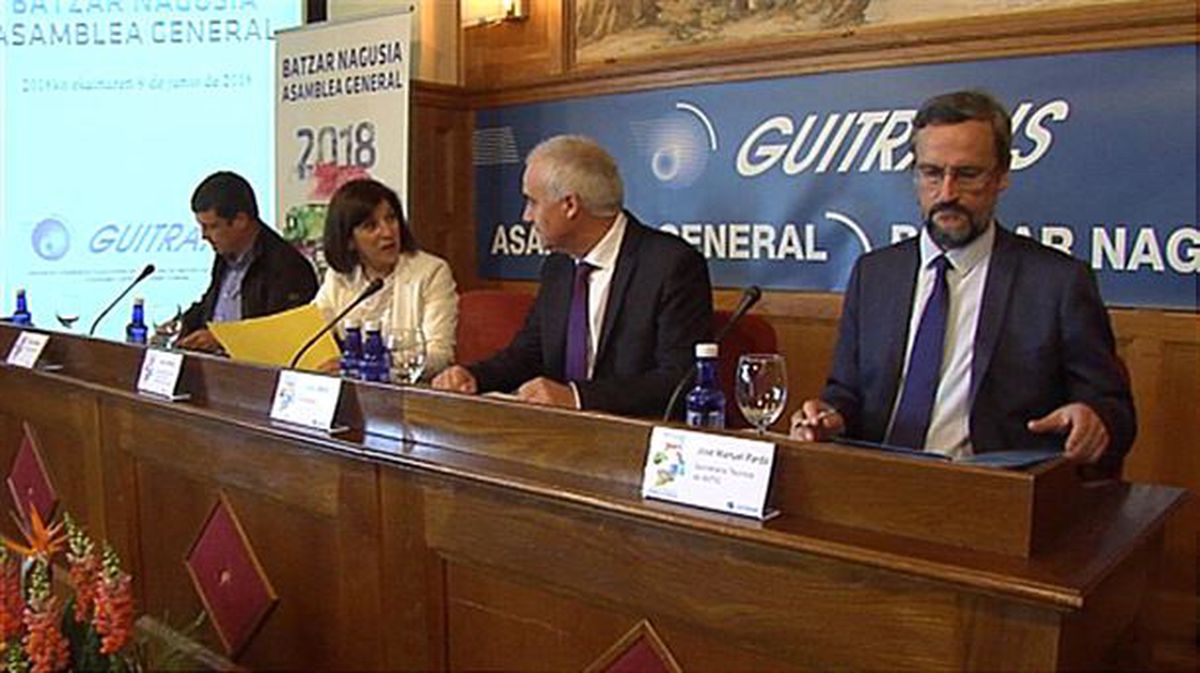 Asamblea general de Guitrans en Donostia. Foto: EiTB