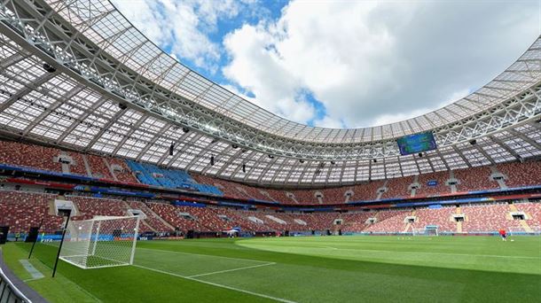 Estadio Olímpico Luzhnikí acogerá la gran inauguración / EFE.