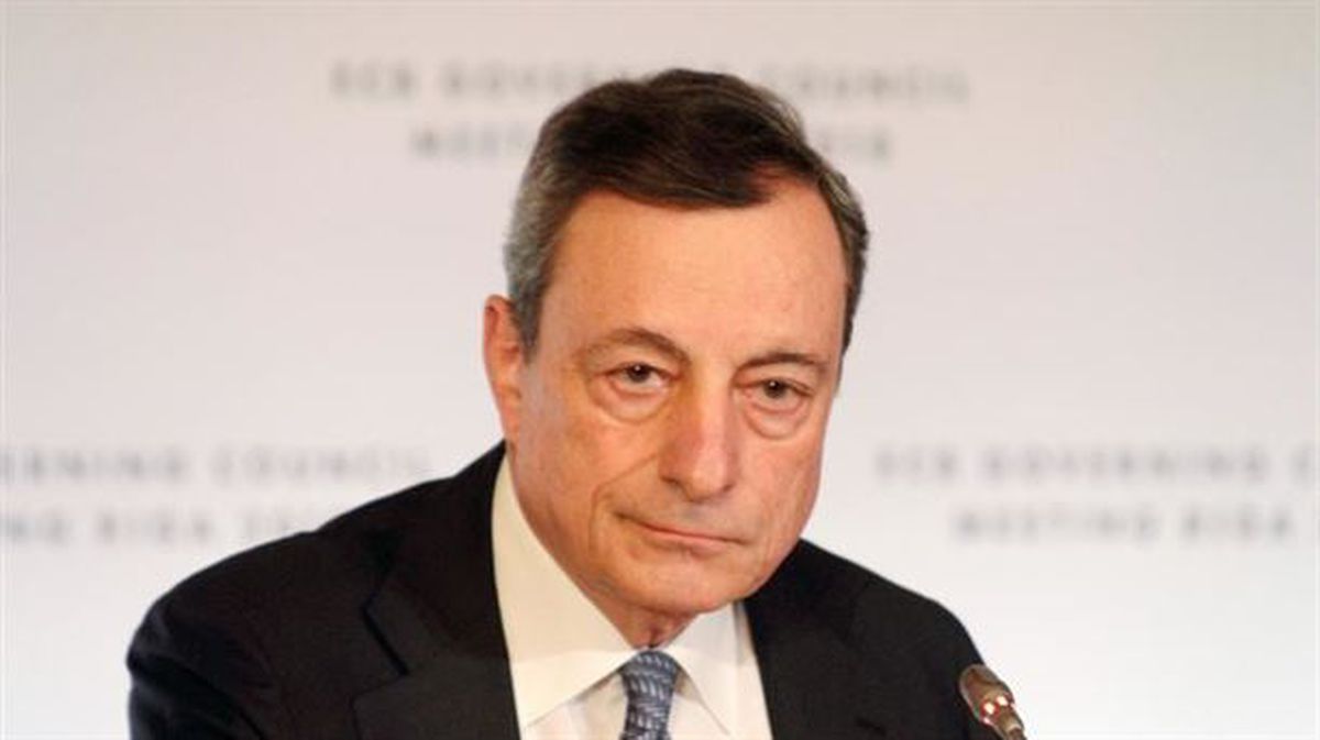 El presidente del BCE, Mario Draghi. Foto: EFE
