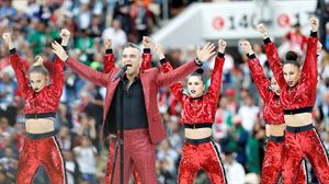 2018ko Errusiako Mundialeko inaugurazio ekitaldia. Argazkia: EFE