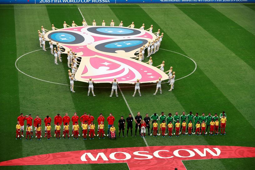 Errusia vs Saudi Arabia partida. Argazkia: EFE