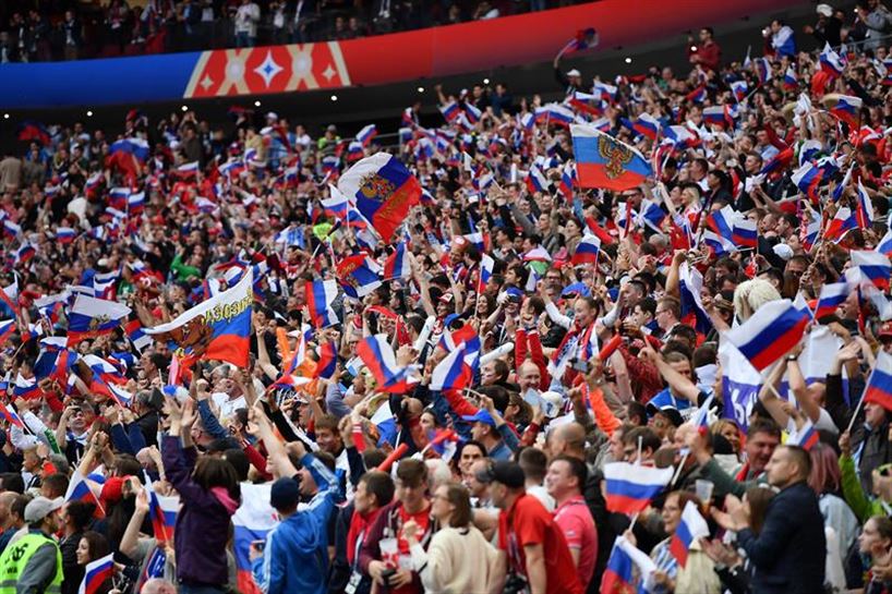 Errusia vs Saudi Arabia partida. Argazkia: EFE