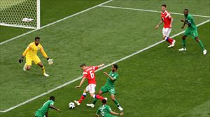 Errusia vs Saudi Arabia partida. Denis Cheryshev. Argazkia: EFE