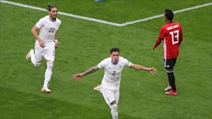 Egipto vs Uruguai. Argazkia: EFE