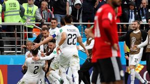 Egipto vs Uruguai. Argazkia: EFE