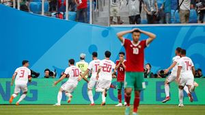 Maroko vs Iran. Argazkia: EFE