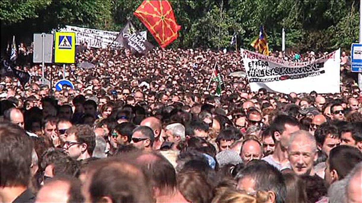La marea de gente en Pamplona supera las expectativas