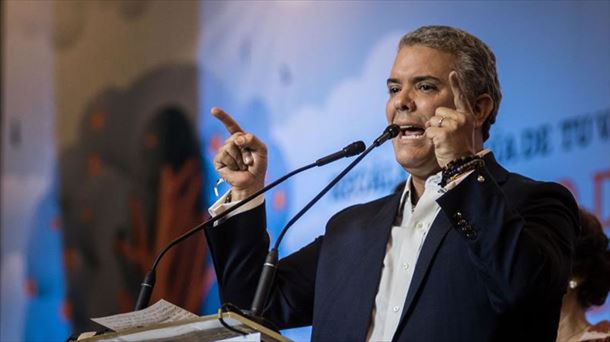 Iván Duque, nuevo presidente de Colombia. Foto: EFE