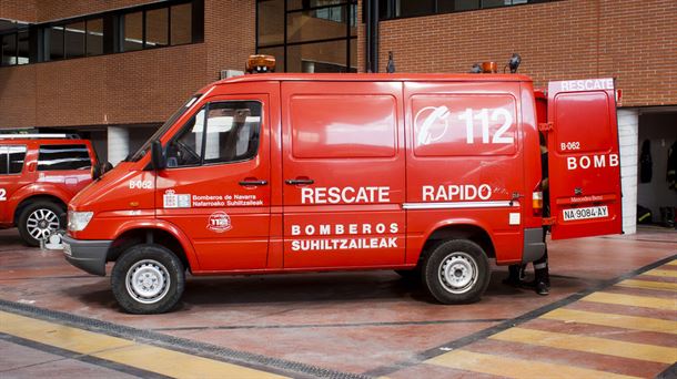 Equipo de rescate rápido de Bomberos de Navarra