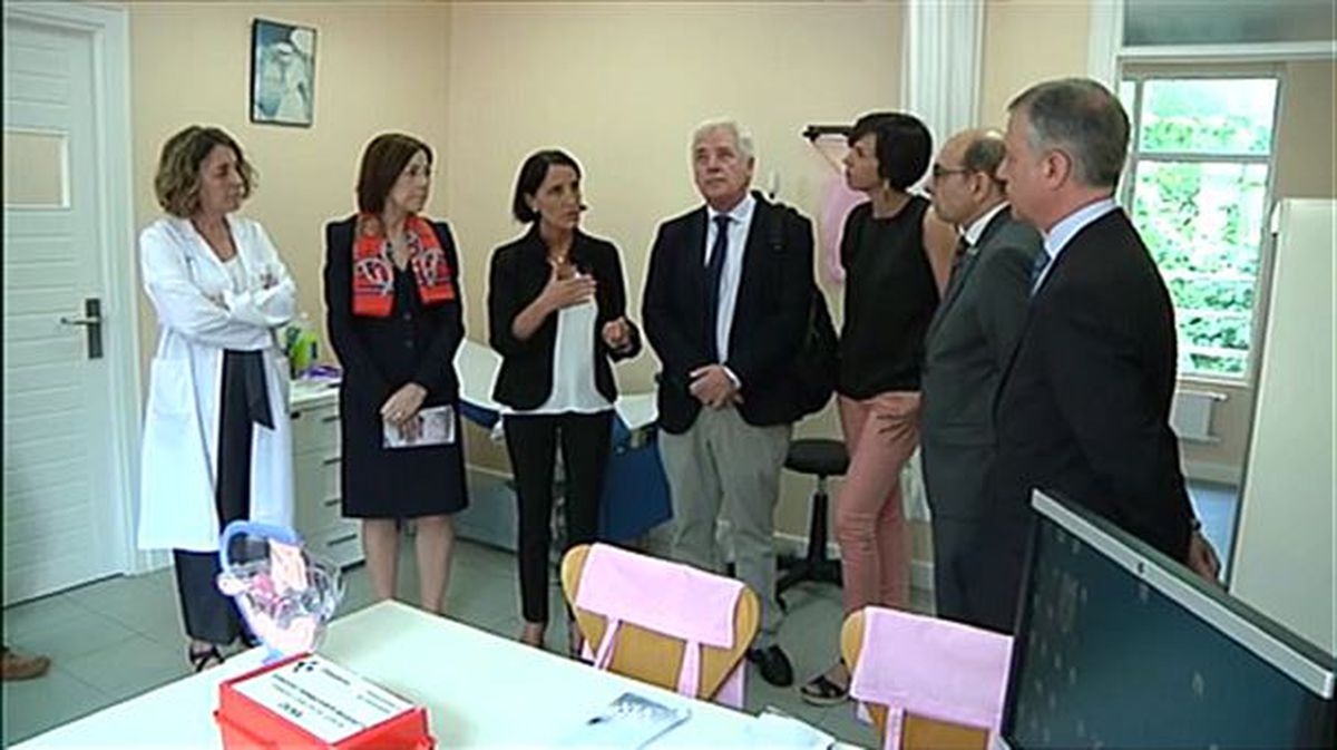 Programa de detección del cáncer de cuello de útero. Captura de un vídeo de archivo de ETB. 