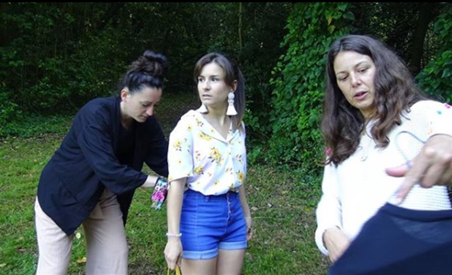 Inma Fernandez jantzitegikoekin