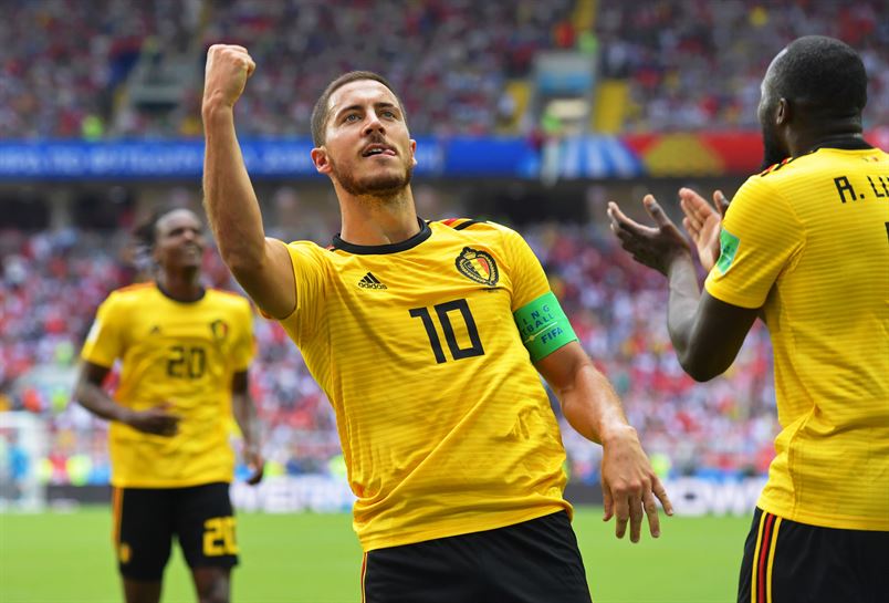 Belgikak 5-2 irabazi dio Tunisiari. Argazkia: EFE