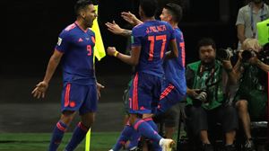 Kolonbiak 0-3 irabazi dio Poloniari. Argazkia: EFE