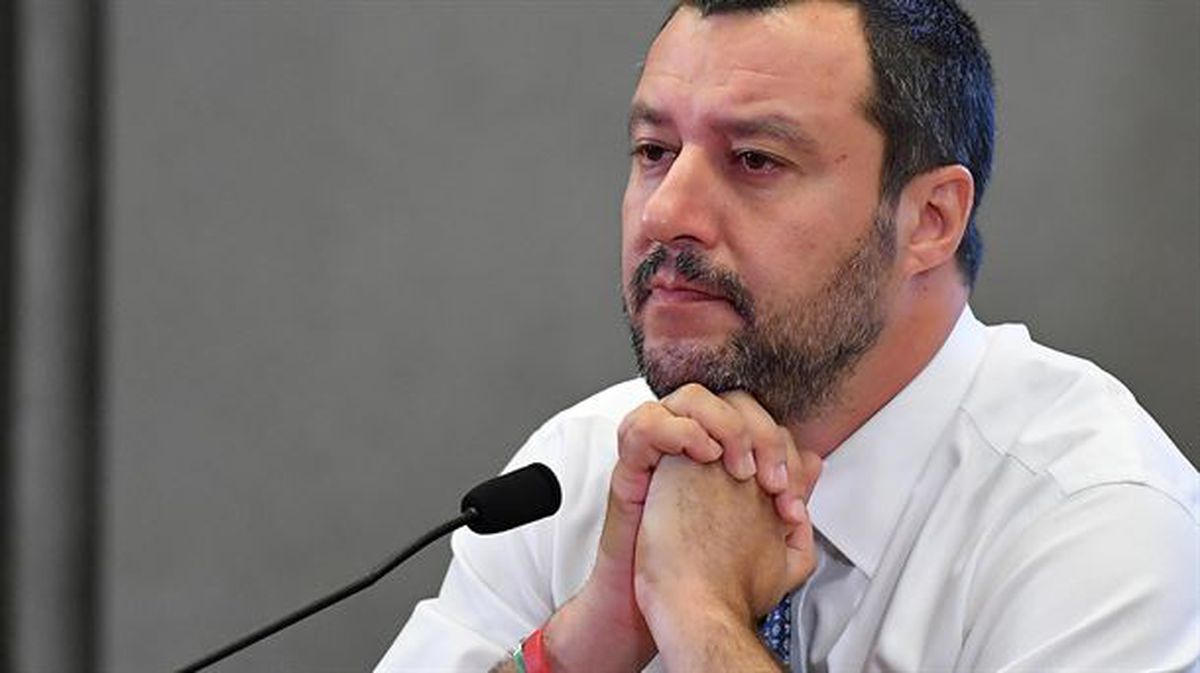 Matteo Salvini Italiako Barne ministroa. EFE