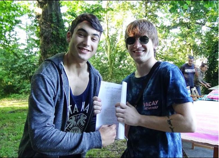 Beñat Iturbe eta Aritz Mendiola