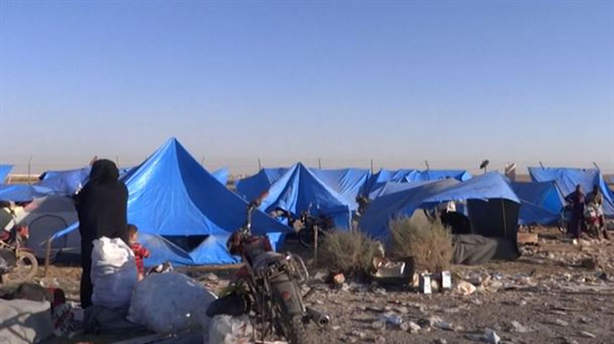 Un campo de refugiados en Siria. Imagen de archivo: Agencias