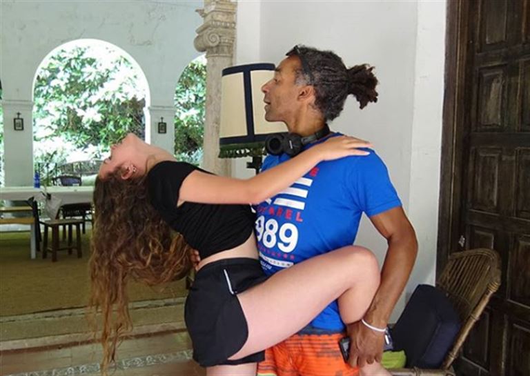 Ainhoa Larrañaga eta Carlos Nguema