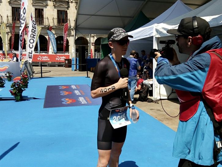 Triathlon VG 2018 Gandor Half. George Goodwin. Foto: EiTB