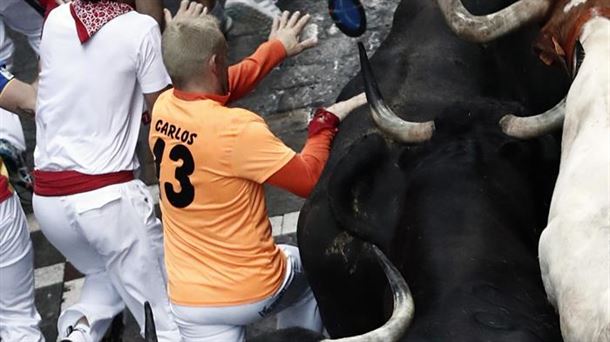 2018ko uztailaren 12ko entzierroa. Argazkia: EFE.