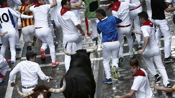 2018ko uztailaren 12ko entzierroa. Argazkia: EFE.