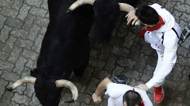 2018ko uztailaren 12ko entzierroa. Argazkia: EFE.