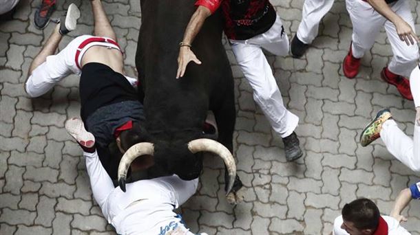 Uztailaren 13ko entzierroa. Argazkia: EFE.