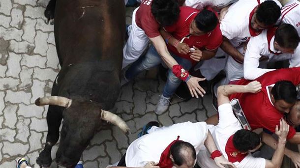 Uztailaren 13ko entzierroa. Argazkia: EFE.