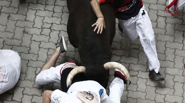 Uztailaren 13ko entzierroa. Argazkia: EFE.