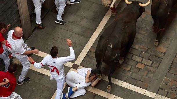 Uztailaren 13ko entzierroa. Argazkia: EFE.