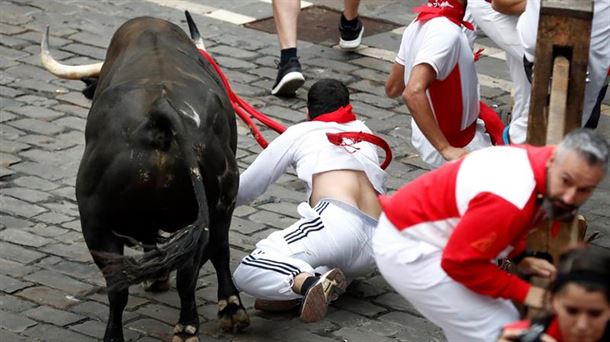 Uztailaren 13ko entzierroa. Argazkia: EFE.