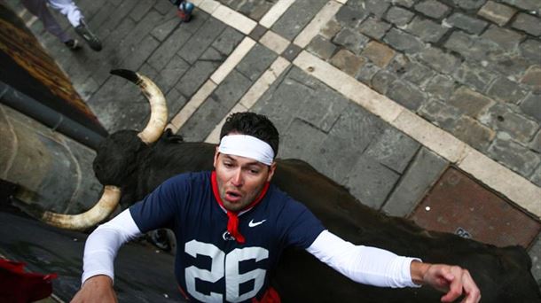 Uztailaren 13ko entzierroa. Argazkia: EFE.