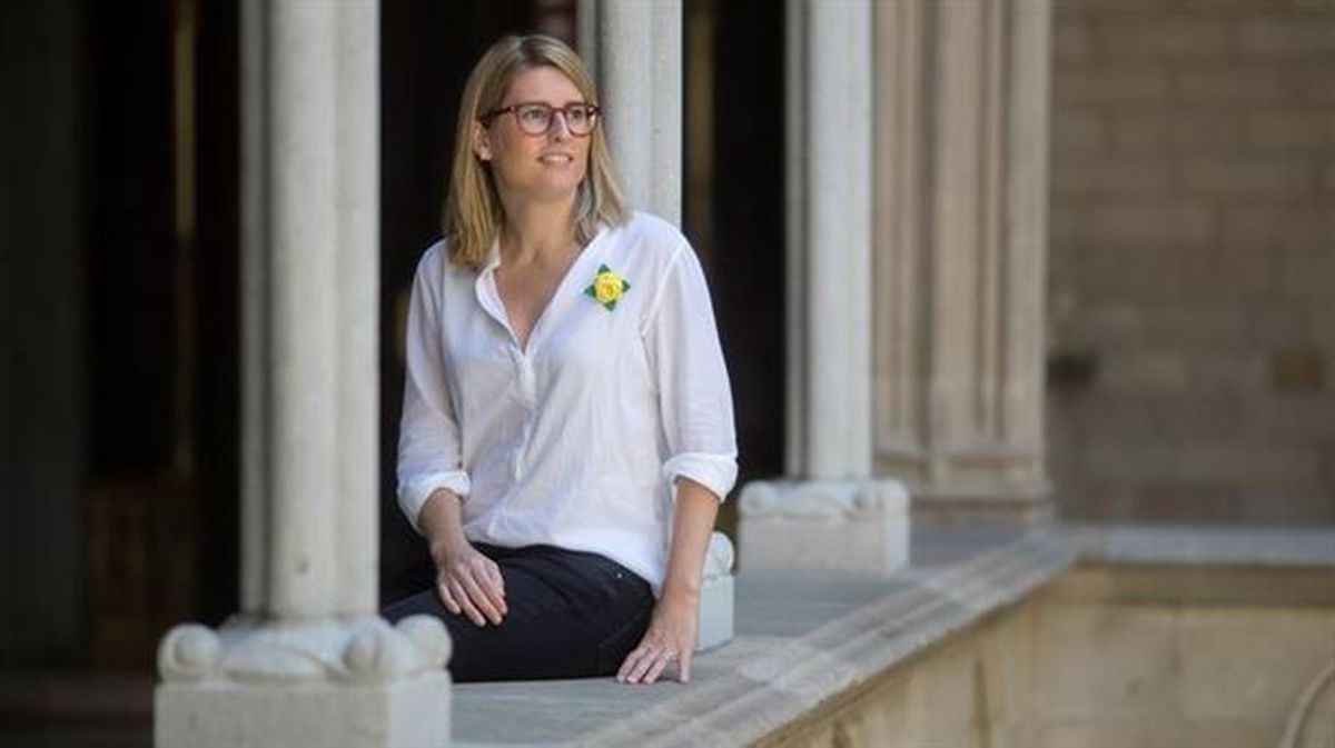 La consellera de Presidencia catalana, Elsa Artadi. Foto: EFE