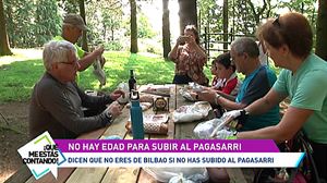 ¿El plan perfecto del jubilado bilbaíno?¡Subir al 'Paga' con 'hamaiketako'!