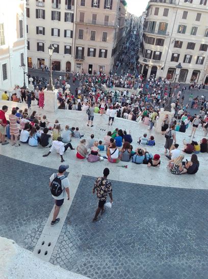 Vistas desde la Plaza España