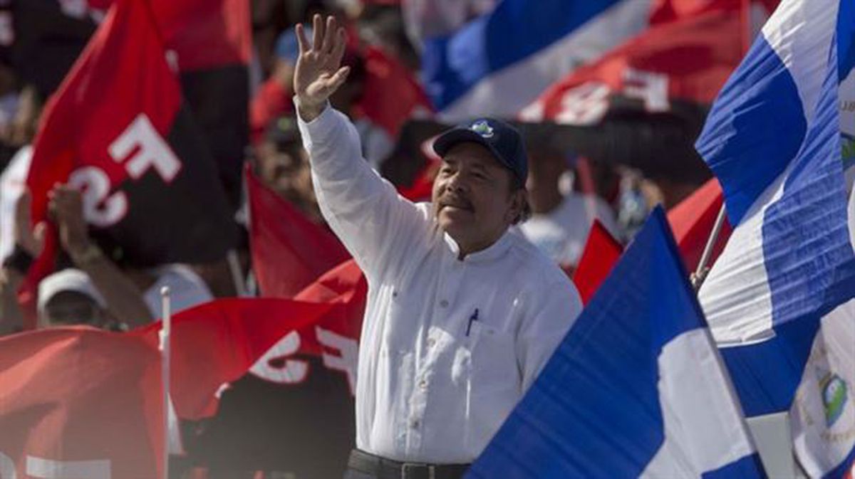 Daniel Ortega Nikaraguako presidentea. Argazkia: EFE