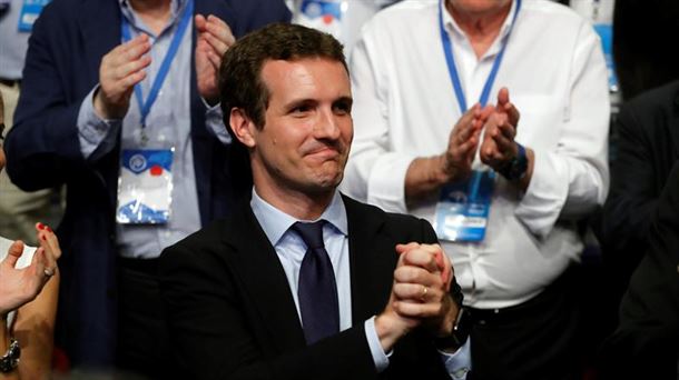 Pablo Casado, PPko presidente berria. Argazkia: EFE