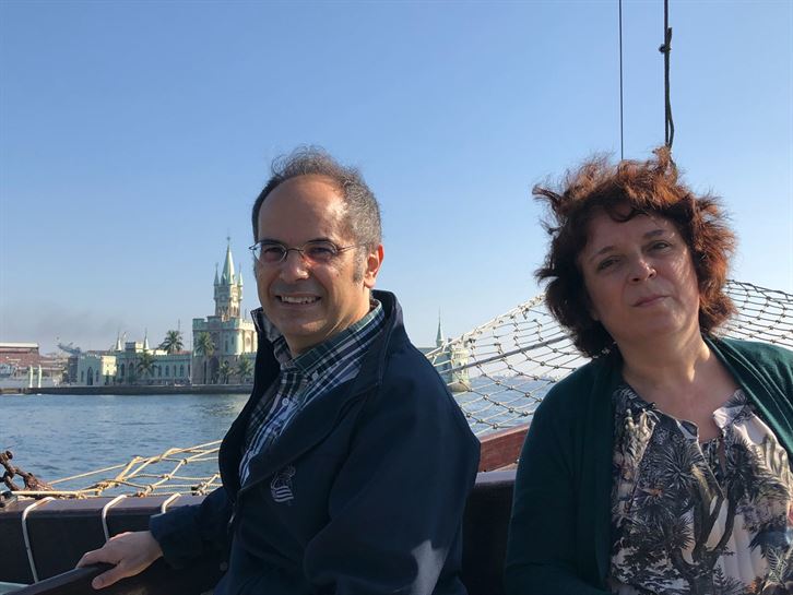 Arantza de Amezketa y su marido nos han llevado hasta la Bahía de Guanabara