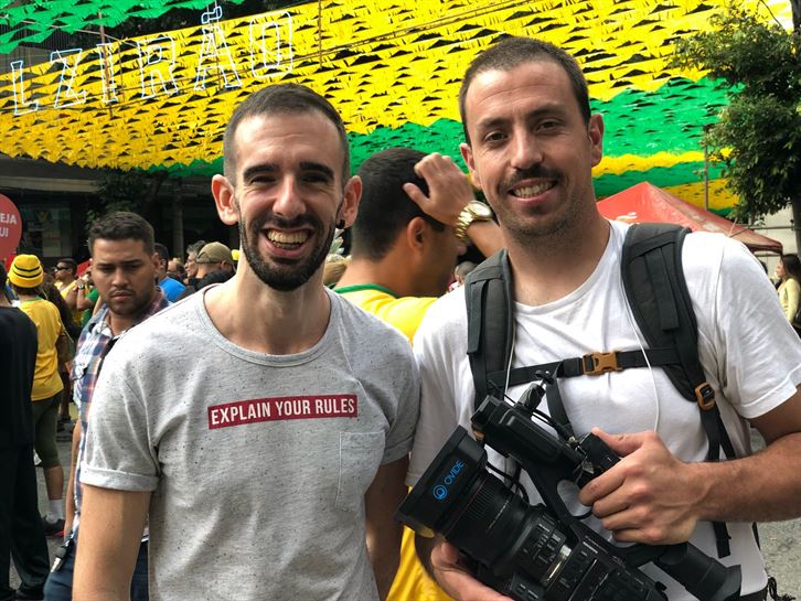 Viviendo el mundial de fútbol con Zigor de Soraluze