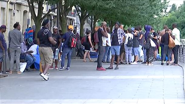 3.204 migrantes han recibido atención en Euskadi este verano. Foto: EiTB. 