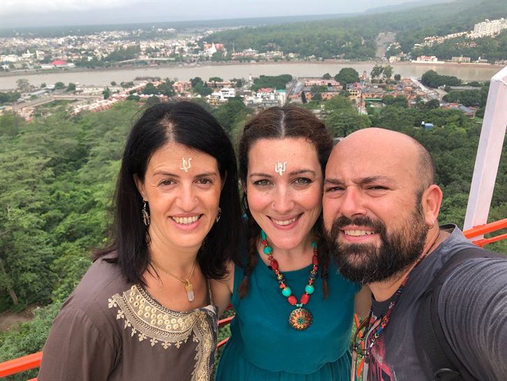 Así se ve Rishikesh en paseo en Jeep.