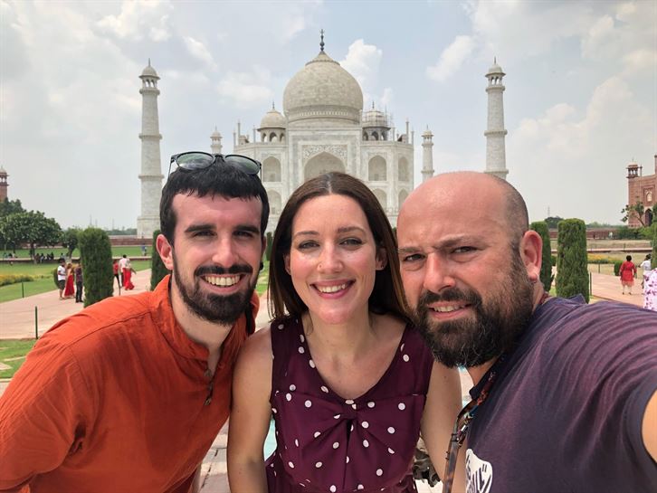 Hodei nos presenta el Taj Mahal, en Agra, como una buena ‘bilbainada’ por amor. 