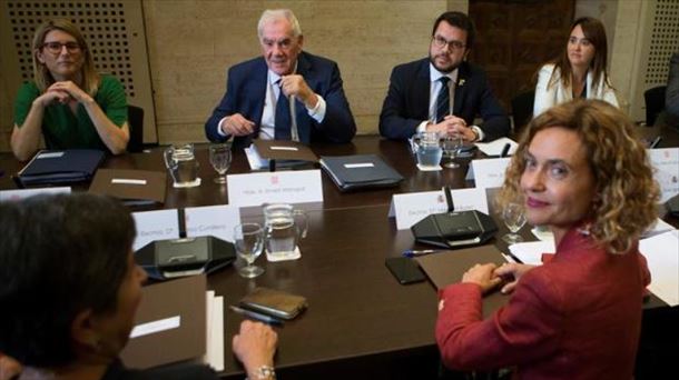 Reunión de la Comisión Bilateral Estado-Generalitat en Barcelona. Foto: EFE