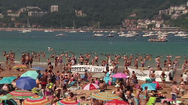 Donostia, hoy. Foto: EiTB. 