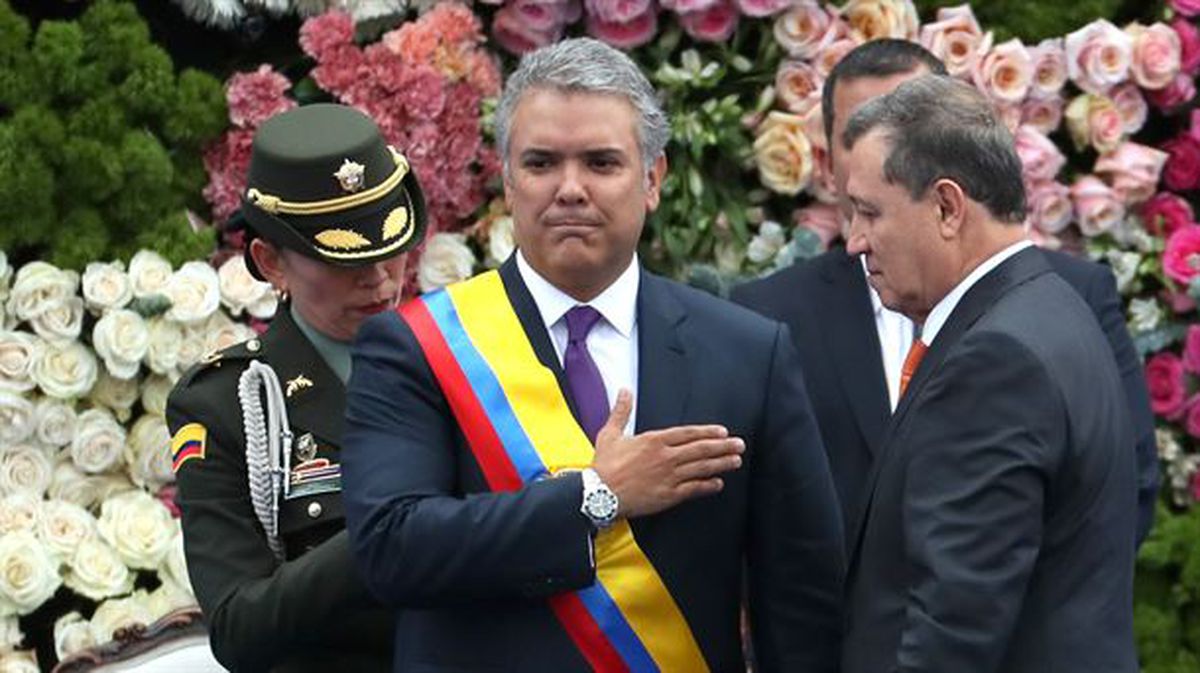 El nuevo presidente de Colombia, Iván Duque. Foto: Efe