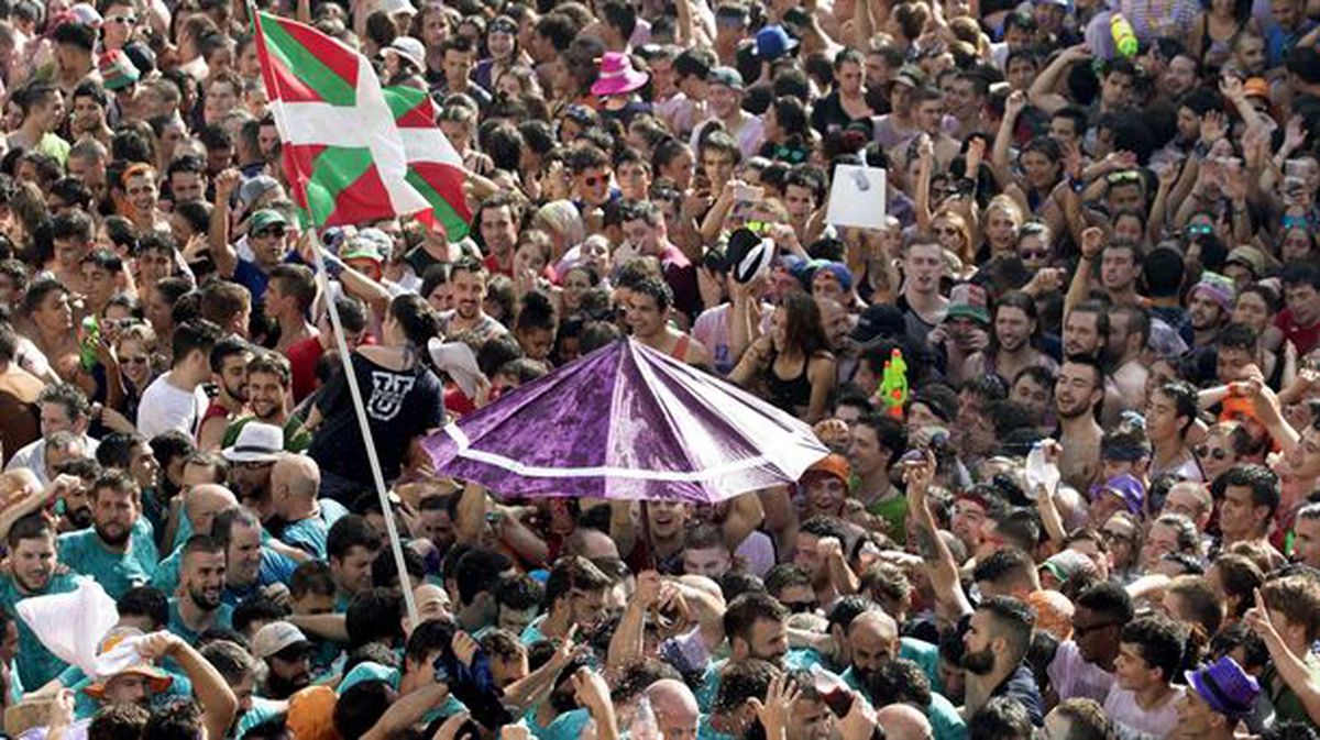 Fiestas de Gasteiz. Foto: EFE.