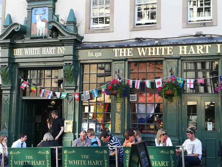 The White Hart Inn, el pub mas antiguo de Edimburgo 