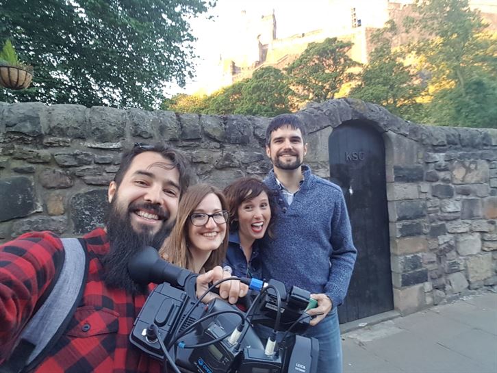 Subiendo al Calton Hill  o la Atenas del Norte, que es la colina más famosa de Edimburgo