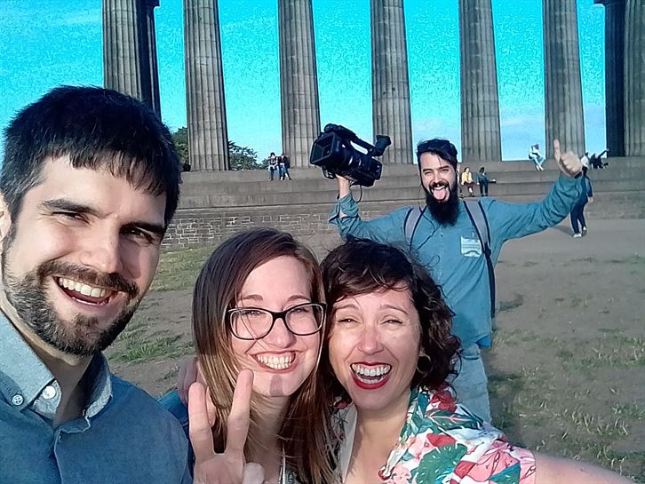 Calton Hill  o la Atenas del Norte, que es la colina más famosa de Edimburgo