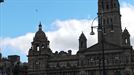 El centro de Glasgow